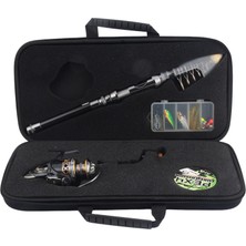 Alien Outdoor Sports Jsfun 43.5X21.5X6 cm Eva Olta Makarası Çantası Balıkçılık Aracı Saklama Çantası Oluklu Sünger Astar (Yurt Dışından)