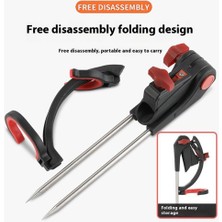 Alien Outdoor Sports Z339 Çok Fonksiyonlu Olta Rafı 360 Derece Ayarlanabilir Tek Taret Olta Kamışı Tutucu (Yurt Dışından)