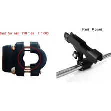 Alien Outdoor Sports Ayarlanabilir Olta Raf Tutucu 360 Derece Dönen Kayık Raylı Tekne Olta Kamışı Destek Aracı (Yurt Dışından)