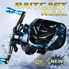 Alien Outdoor Sports Proberos VHB120 Metal Baitcasting Makarası 3+1bb Rulmanlı Balıkçılık Makarası-Sağ El (Yurt Dışından)