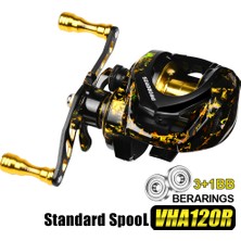 Alien Outdoor Sports Proberos VHA120 7.2:1 Manyetik Fren Sistemli Yüksek Hızlı Baitcasting Makarası, Balıkçılık Makarası-Sağ El (Yurt Dışından)
