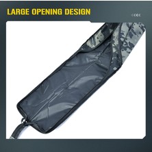Alien Outdoor Sports Leo 28247 140 cm Olta Kamışı Taşıma Omuz Çantası Olta Kılıfı Naylon Kumaş Depolama Kılıfı Organizatör (Yurt Dışından)