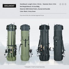 Alien Outdoor Sports Leo 28260 Olta Kamışı Tek Omuz Çantası 600D Oxford Kumaş Olta Taşıma Çantası-Ordu Yeşili (Yurt Dışından)
