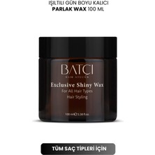 Batçı Hair Atelier Exclusive Shiny Wax 100 ml 2'li