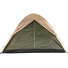 Monicamp 4 Kişilik Kamp Çadırı 3 Mevsim Çift Katmanlı Çift Renk Kumaş 240CM x 240CM x 140CM