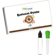 Ramazan Oyunu | Defalarca Kullanılabilen Oyun Defteri | Damlalık | Bebe Yağı