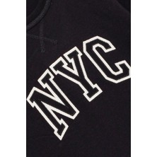 Erkek Çocuk %100 Pamuklu Nakışlı Sweat - Çocuk Giyim