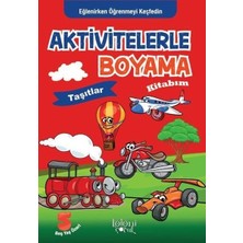 Koloni Çocuk Taşıtlar - Aktivitelerle Boyama Kitabım