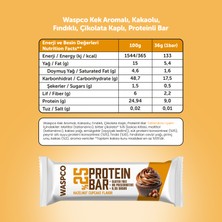 WaspCo Bitter Çikolata Kaplı Protein Bar 36gr x 6 Adet (3 Çeşit)