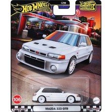 Hot Wheels Boulevard Mazda 323 Gtr Metal Gövde Ölçekli Diecast Model Gerçekçi Detaylar