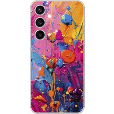 Dali Design Samsung Galaxy S23+ Uyumlu Şeffaf Kılıf Grafiti 3 Tasarımlı