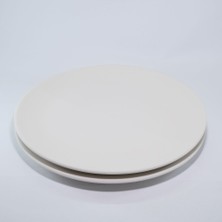 Selenart ( Ham Ürün ) 6 Lı 13 cm Mertaban Tabak Seramik Bisküvi ( Ham Ürün )