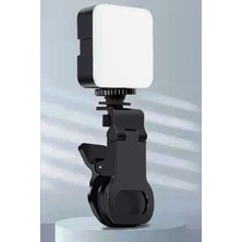 Selfie Işığı Şarjlı Fotoğraf Makine Telefon Tripod Laptop Uyumlu Kolay Taşınabilir Profesyonel Işık