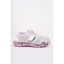 Muggo Slyvester Günlük Önü Kapalı Cırtlı Unisex Çocuk Sandalet