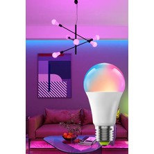 16 Renk Modlu Oyuncu Odalarına Uygun Rgb Kumandalı Ampul
