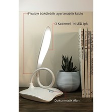 Masaüstü LED Işık Okuma Işığı Çalışma Işığı Loş Aydınlatmalı LED Işık
