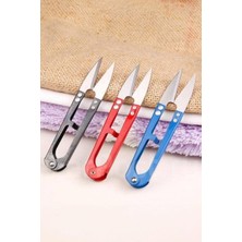 El Işi Terzi Makası 3 Adet Balıkçı Terzi Makası Metal Paslanmaz Makas Overlok Temizleme Makası