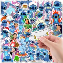 Stitch Seri 2 Defter Suluk Laptop Notebook Tablet Telefon Kılıf Sticker Seti