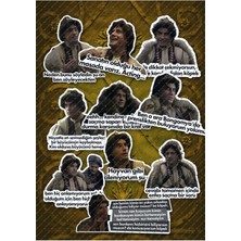 Prens Dizisi Sticker Set Etiket Telefon Laptop Notebook Tablet Defter
