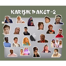 Karışık Mix Seri 2 Macbook Notebook Tablet Telefon Ajanda Laptop Defter Sticker Seti