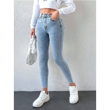 Mavi Kar Yıkama Skinny Jean Kadın Power Likralı Pantolon