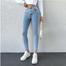 Mavi Kar Yıkama Skinny Jean Kadın Power Likralı Pantolon