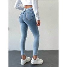 Mavi Kar Yıkama Skinny Jean Kadın Power Likralı Pantolon