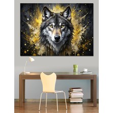 Bozkurt Dekoratif Kanvas - Mdf Ahşap Tablo