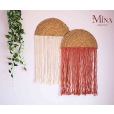 Ikili Bohem ,retro Stil Duvar Dekoru Makrome Duvar Süsü Bohem Dekor Duvar Süsü