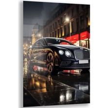 Exel Home Arabalar Cam Tablo - Karışık - Dikey Motif 01-001