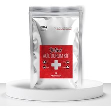 Vipsurvival Acil Durum Kiti/hayatta Kalma ve Güvenlik Ekipmanları 15 Parça Set