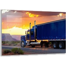 Exel Home Arabalar Cam Tablo - Kamyonlar - Yatay Motif 05-079