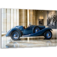 Exel Home Arabalar Cam Tablo - Klasik Arabalar - Yatay Motif 02-038