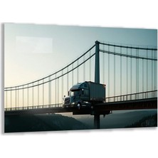 Exel Home Arabalar Cam Tablo - Kamyonlar - Yatay Motif 05-042