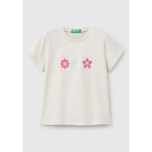Benetton Kız Bebek Bg Tshırt 3I1XG10HU-25Y-015
