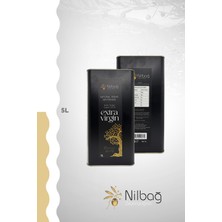 Nilbağ Zeytinyağları Ayvalık Natural Soğuk Sıkım Sızma Zeytinyağı Teneke 5lt.