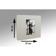 Nrcn Fotoğraf Albümü 10 x 15 cm 600'lük Koton Desenli(Krem)