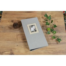 Nrcn Fotoğraf Albümü 10 x 15 cm 300'lük Koton Desenli Vizon