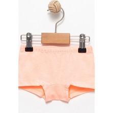 Kız Çocuk Pamuklu Pembe ve Lacivert Külot Boxer 3'lü Set - Kız Çocuk Iç Giyim