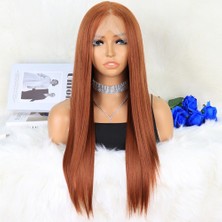 Peruk Market Açık Bakır / Kahve Tül Peruk