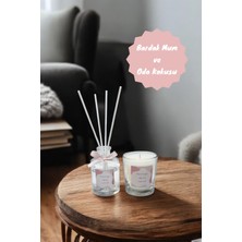 Tiem Concept Pudra Kokulu Bardak Mum ve 100 ml Oda Kokusu Seti