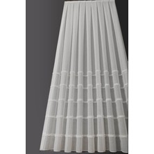 Taç Iskandinav Luna Keten Tül Perde Normal Pile - Ekstra Gramajlı - Kırışma Yapmaz