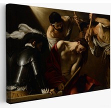 Marsilyan Caravaggio - Dikenlerle landırma Tablo - The Crowning With THORNS-7142