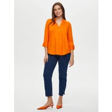 Faik Sönmez V Yaka Truvakar Kol T-Shirt S25TSH006