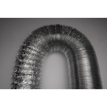 Flexiva Ø254 mm Air Alüminyum İzolesiz Flexible Hava Kanalı (10 mt)