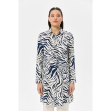 Zebra Desenli Tunik  Laci