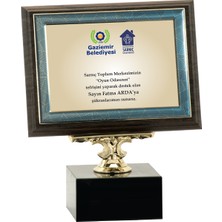 Odak Kupa - Ahşap Plaketler - PL-122-M B - 15X20 cm