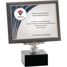 Odak Kupa - Ahşap Plaketler - PL-080-M A - 18X24 cm