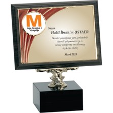 Odak Kupa - Ahşap Plaketler - PL-076-M B - 15X20 cm