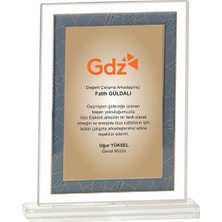 ODAK KUPA - Cam Plaketler - CM-083-M B - 18x21 cm